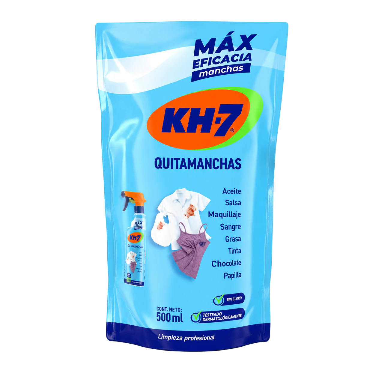 KH-7 Quitamanchas — formato Doypack 500 ml