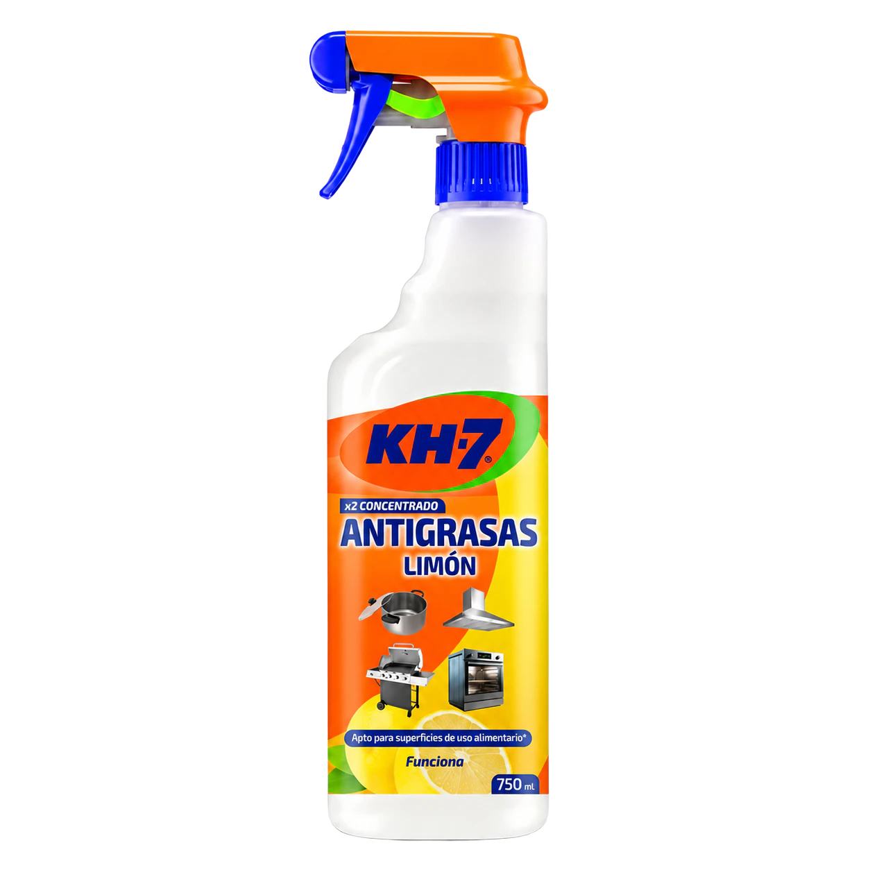 KH-7 Antigrasas Limón Gatillo 750 ml