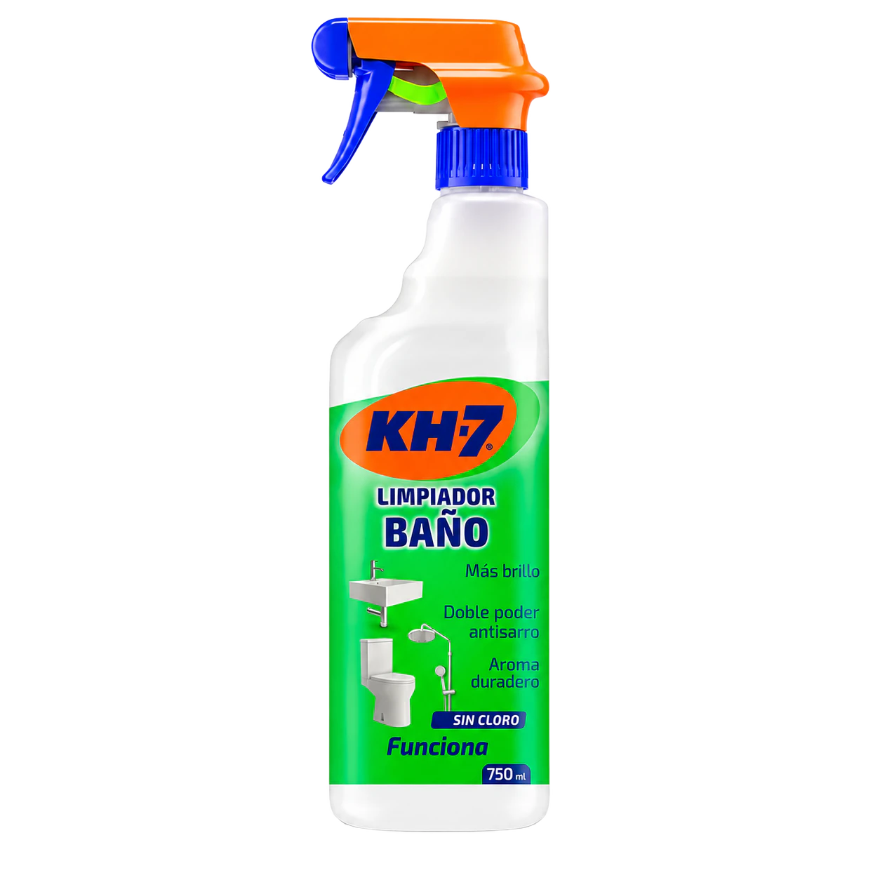 KH-7 Limpiador Baño Gatillo 750 ml