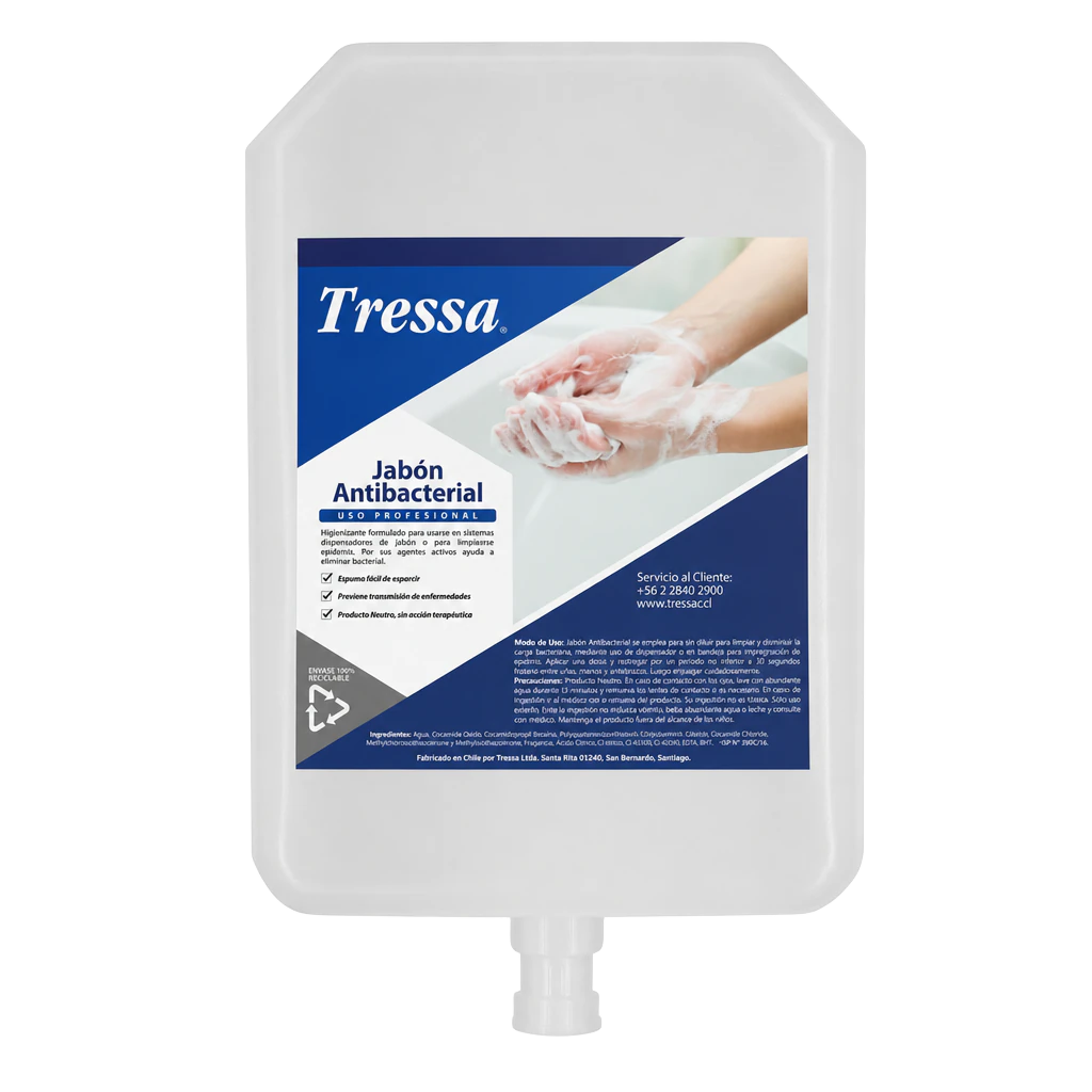 Jabón Antibacterial, jabones para manos y piel, Tressa